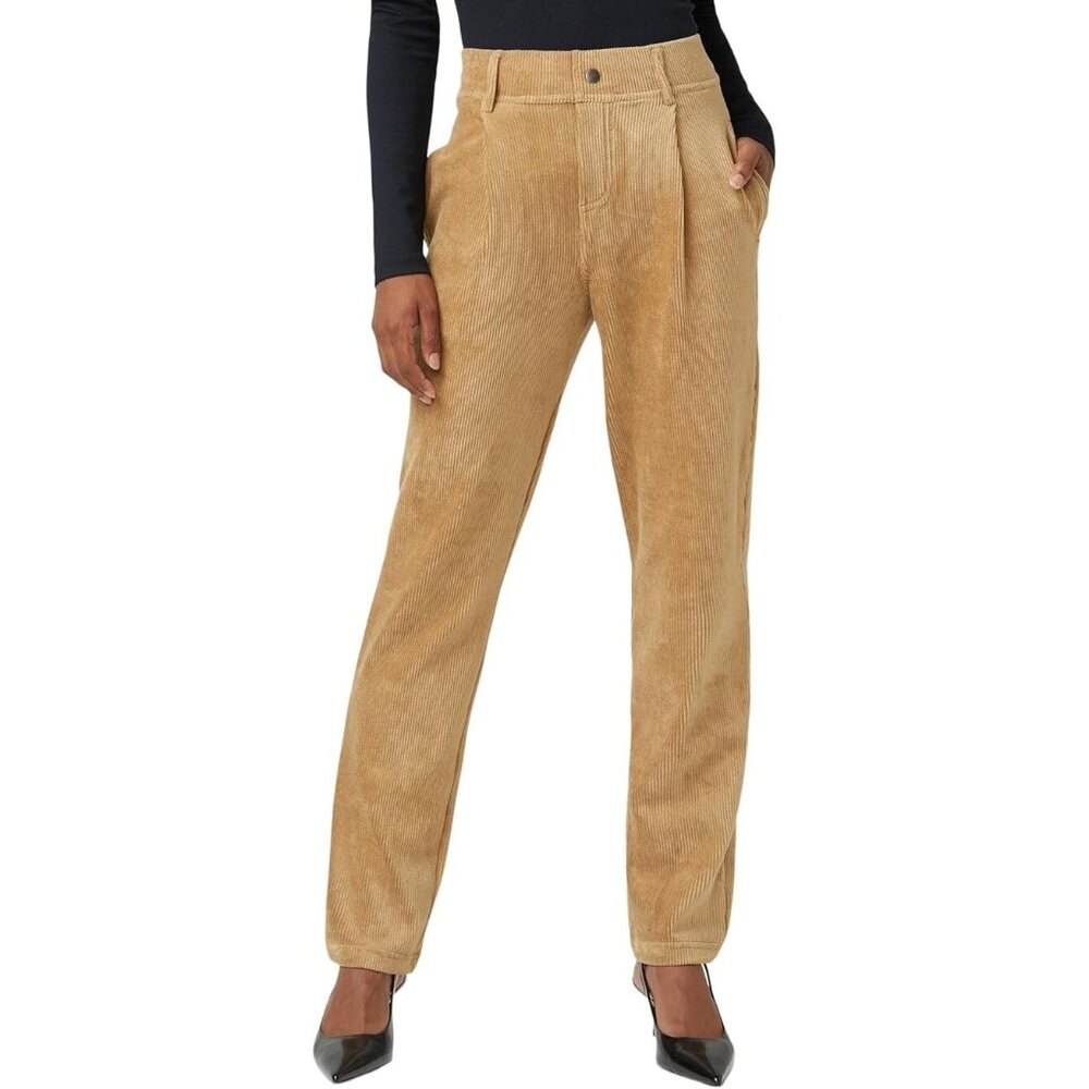 HUE U24329 Corduroy Pants in Tiger's Eye ( S )